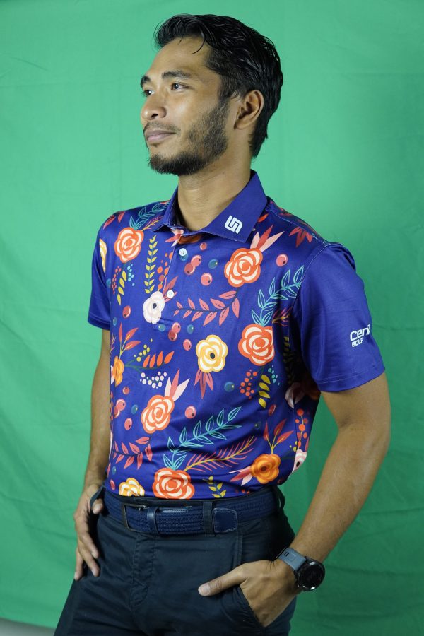 CEND Golf Men T-Shirt (Purple Light)