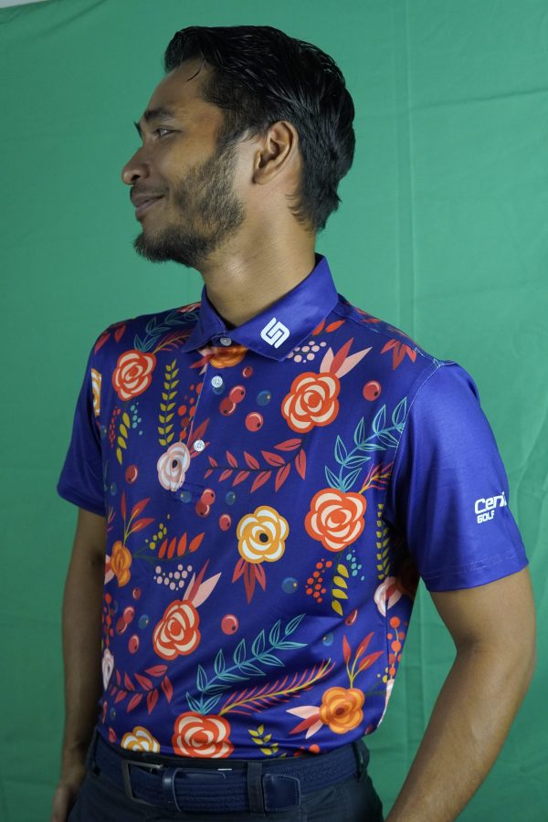 CEND Golf Men T-Shirt (Purple Light)