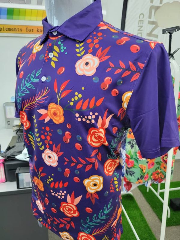 CEND Golf Men T-Shirt (Purple Light)