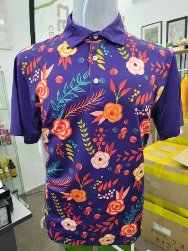 CEND Golf Men T-Shirt (Purple Light)