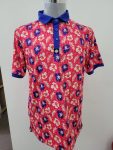 CEND Golf Men T-Shirt Signature Pro 05 (Red Blue)