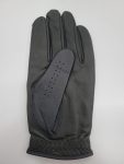 CEND Golf Men's Leather Glove (Cabretta Leather Black)