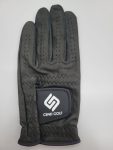 CEND Golf Men's Leather Glove (Cabretta Leather Black)