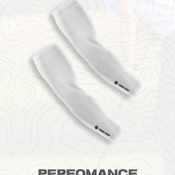 CEND GOLF ARM SLEEVE (WHITE)