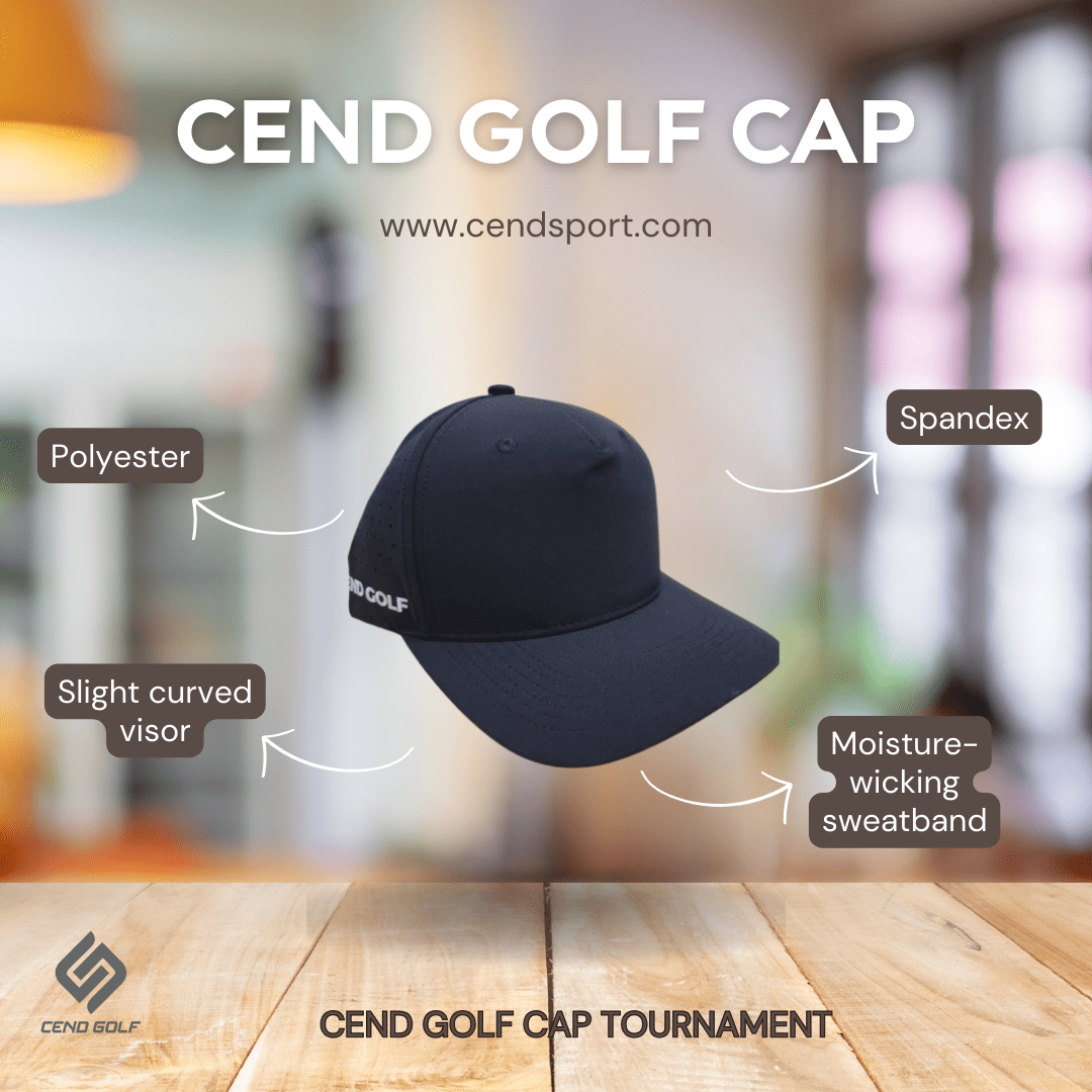 CEND Golf Cap (Black 02)