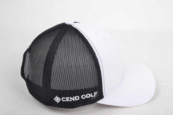 CEND Golf Cap (White Black)
