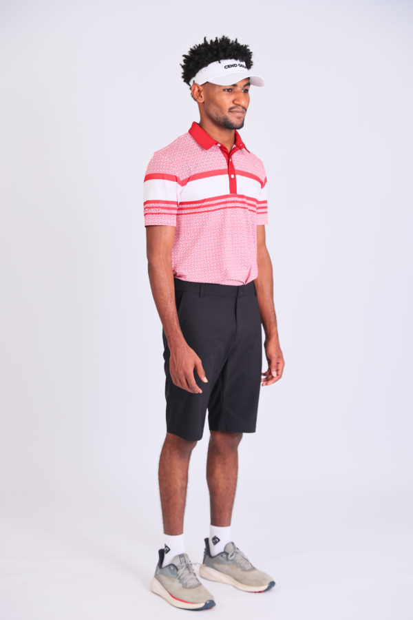 CEND GOLF MEN T-SHIRT (ELITE RED) CGM-120