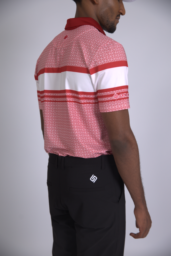 CEND GOLF MEN T-SHIRT (ELITE RED) CGM-120