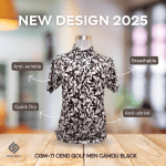 CEND Golf Men T-Shirt (Camou Black) CGM-71