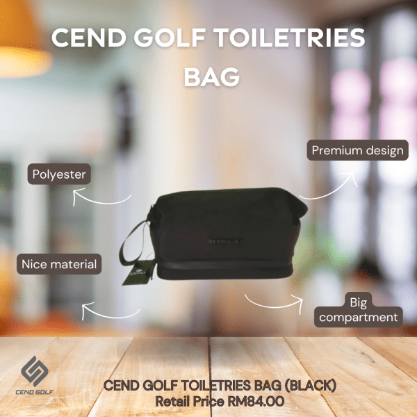 CEND GOLF TOILETRIES BAG (NEW STOCK)