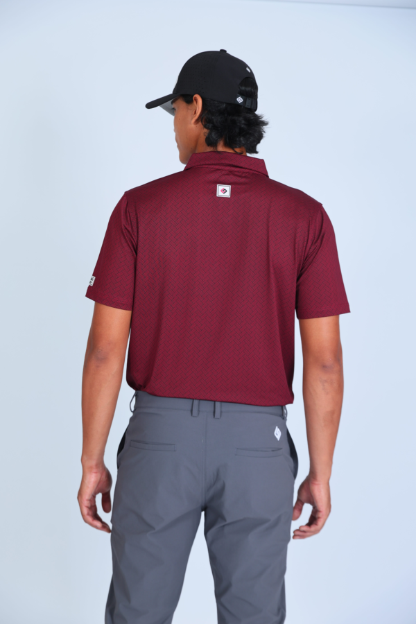 CEND Golf Men T-Shirt (Legacy Maroon) CGM-116