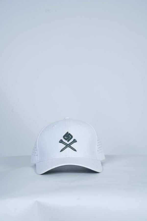 CEND GOLF CAP (White Green Tee)