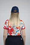 CEND Golf Women T-Shirt (Red Floral) CGW-20