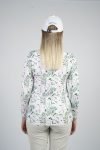 CEND Golf Women T-Shirt (Green Floral) CGW-22