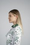 CEND Golf Women T-Shirt (Green Floral) CGW-22