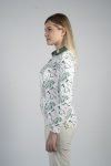 CEND Golf Women T-Shirt (Green Floral) CGW-22