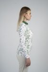 CEND Golf Women T-Shirt (Green Floral) CGW-22
