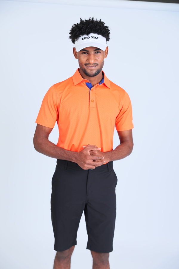 CEND Golf Men T-Shirt (Legacy Orange) CGM-119