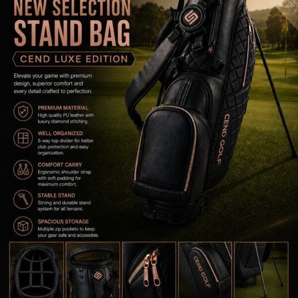 CEND GOLF STAND BAG (LUXE EDITION)