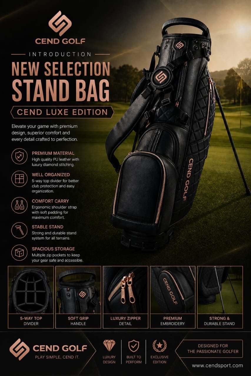 CEND GOLF STAND BAG (LUXE EDITION)
