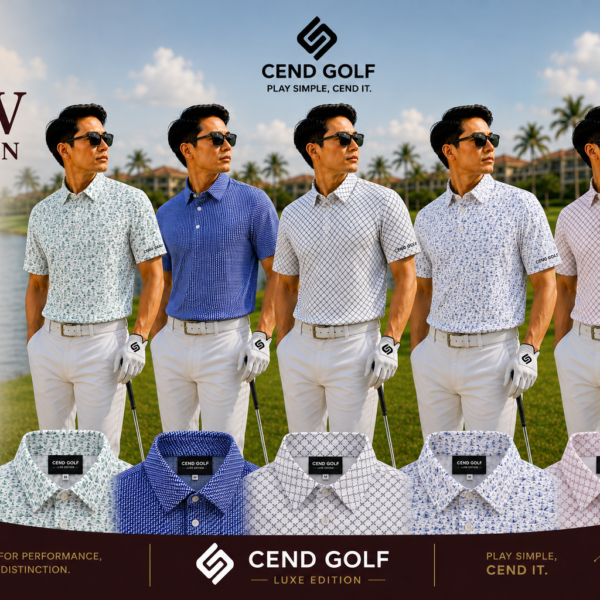 CEND GOLF MEN T-SHIRT (LUXE EDITION)