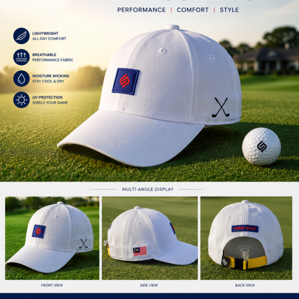 CEND GOLF CAP MERDEKA EDITION